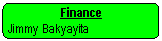Rounded Rectangle: Finance   Jimmy Bakyayita    